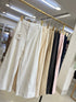 Wide Leg Solid Color Trousers
